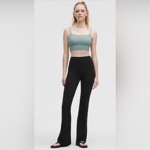 Lululemon Groove Pant High-Waist Black Flare Leggings